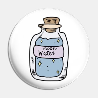 moon water spell jar Pin