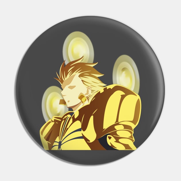 Gilgamesh Fate Pin by Lazareen