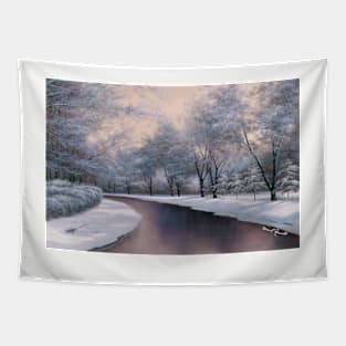 WINTER SUNLIGHT Tapestry