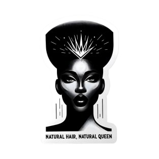 Black Women Matters - Natural Hair, Natural Queen T-Shirt