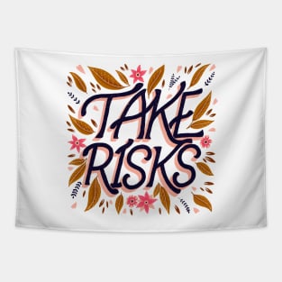 Take Risks Tapestry