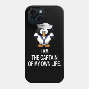 Captain of life motivational tshirt idea gift Phone Case