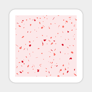 Pink Coral Design Magnet