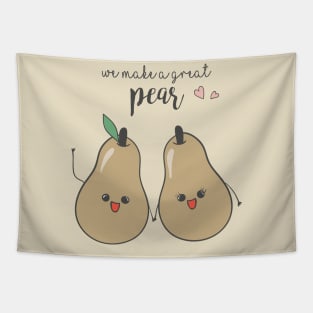 We make a good pear Tapestry