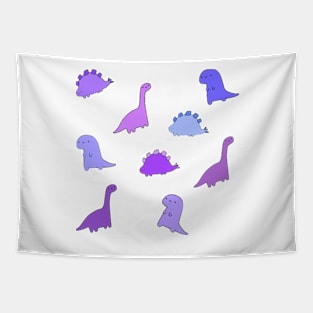 Purple Dino Pack Tapestry