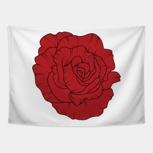 Cute Red Flower Tapestry