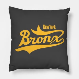 New York Bronx - New York Bronx Schriftzug - Bronx Logo Pillow