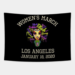Women's March January 18, 2020 Feminist Los Angeles Tapestry