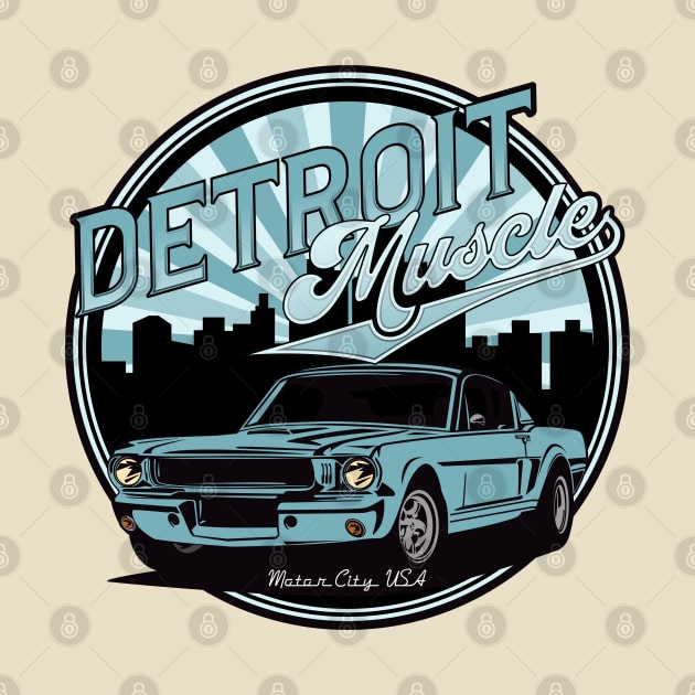 Detroit Muscle by Randomart