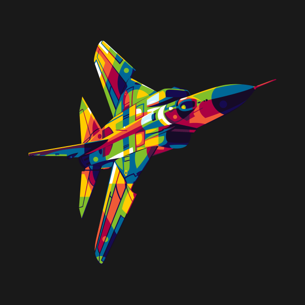 MiG-23 Flying Jet by wpaprint