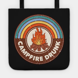 Campfire Drunk Funny Camping Hiking Backpack Drinking Campsite Tote