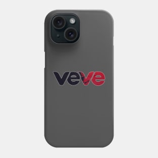 VeVe Logo Black, White & Red HQ Series Style Phone Case