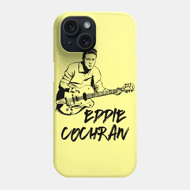 Eddie C Phone Case by Erena Samohai