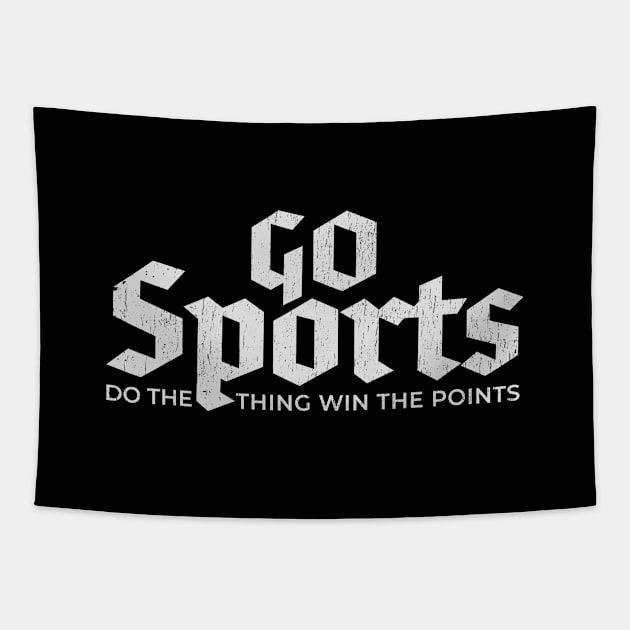 go sports! do the thing win the points Tapestry by SUMAMARU