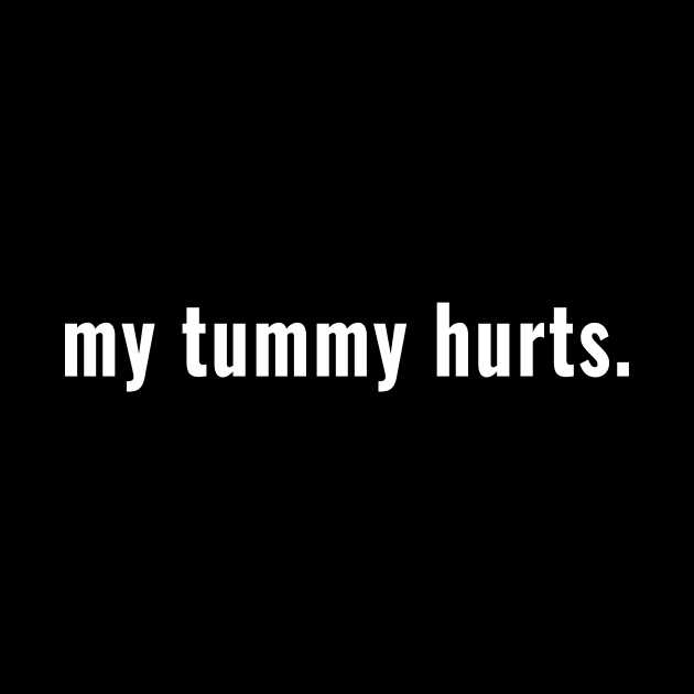 my tummy hurts by aesthetice1