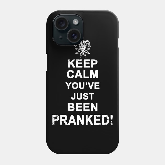 I Love Hate Clowns Keep Calm Prankster TIktoker Youtuber Meme Phone Case by BoggsNicolas