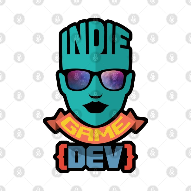 Indie Game Dev Girl by Silurostudio