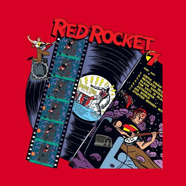 RED ROCKET 7 Record Album by MICHAEL ALLRED