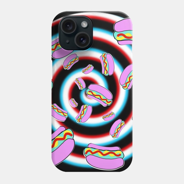 Hypnotic dogs Phone Case by yannichingaz@gmail.com