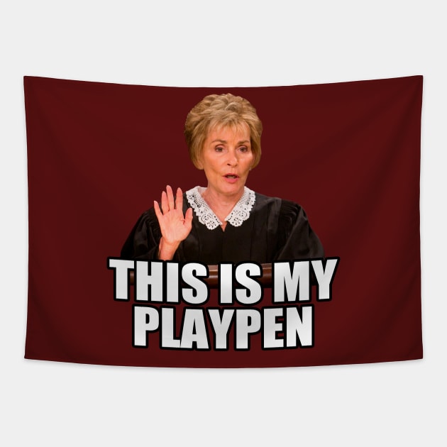 This is my Playpen Tapestry by RandomGoodness