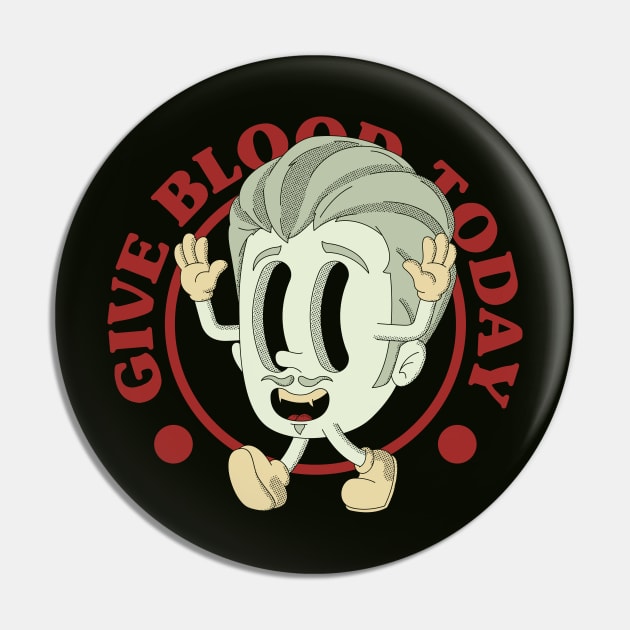 Give Blood Today Pin by The French Gecko