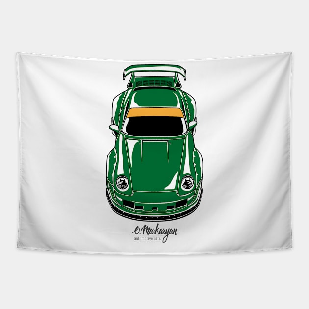 RWB top view Tapestry by Markaryan