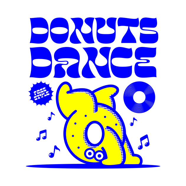 Donuts Dance by Daytees-ltd