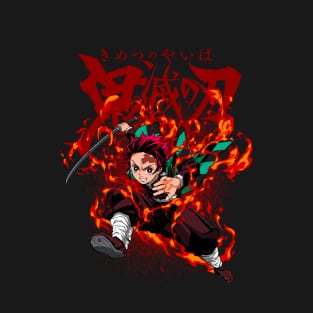 Kamado Tanjirou Dance of the Fire God T-Shirt