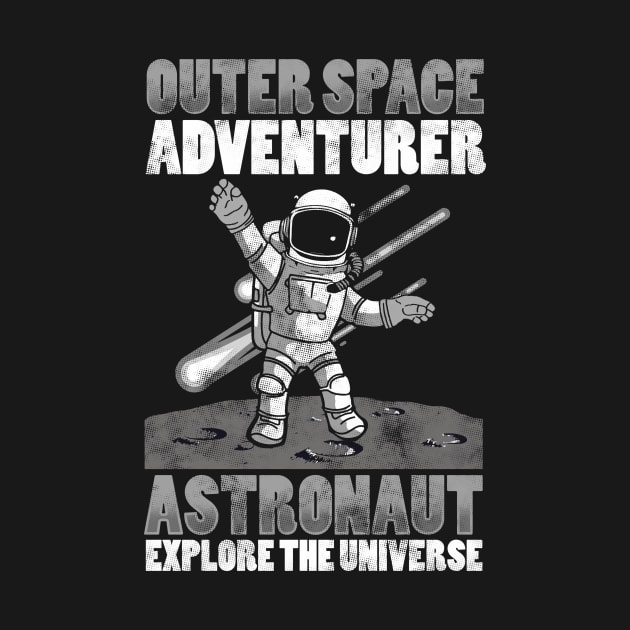 Outer Space Adventurer Astronaut Explore Universe by theperfectpresents