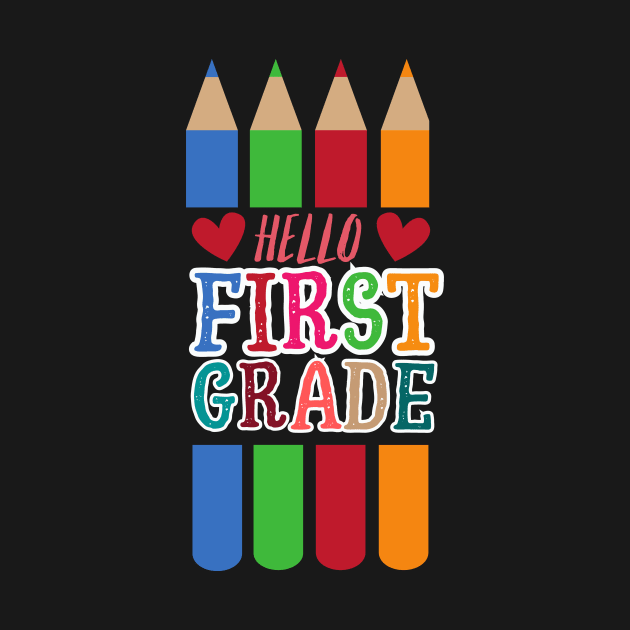 Hello First Grade by GP SHOP