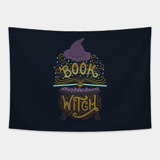 Book Witch Tapestry