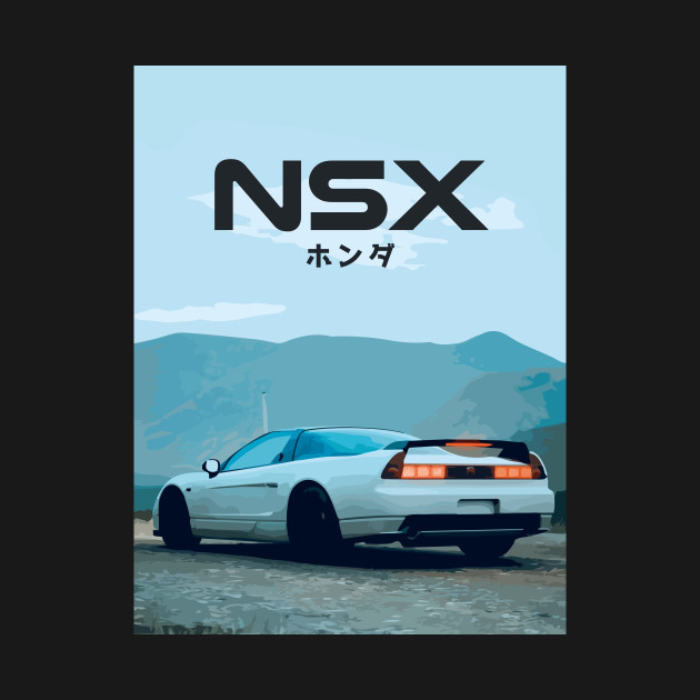 Disover Japanese NSX - Cars - T-Shirt