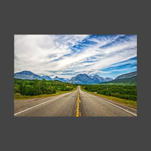 US Highway 89, Babb Montana by Gestalt Imagery