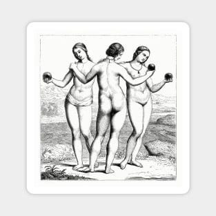 The Three Graces Magnet