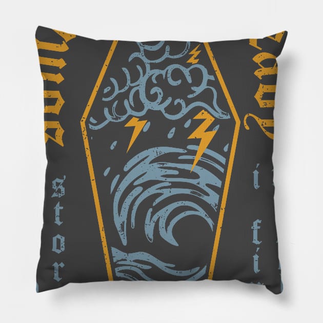 Something Heavy Logo Pillow by somethingheavymusic