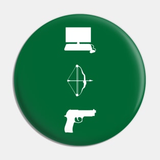 Team Arrow - Symbols - Weapons Pin