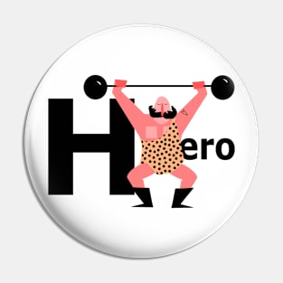 Strong Man, My Hero! Pin