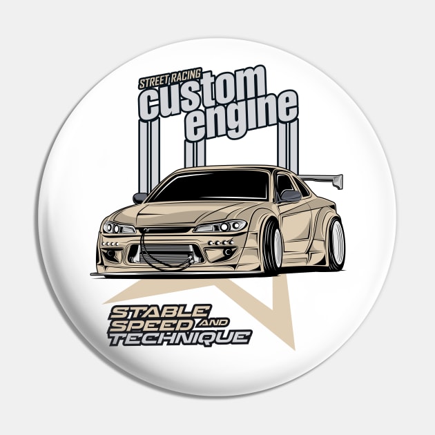 Nissan Silvia S15 Custom Engine Pin by Car_Designer