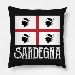 Love Sardegna Flag Sardo Pride Pillow