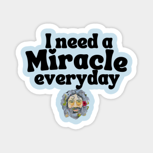 Jerry Miracle Tee Magnet