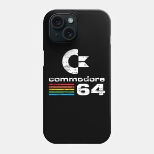 Commodore 64 Retro Logo. Phone Case