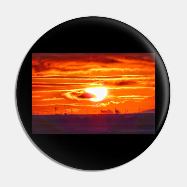 Fiery red sunset Pin by Photography_fan