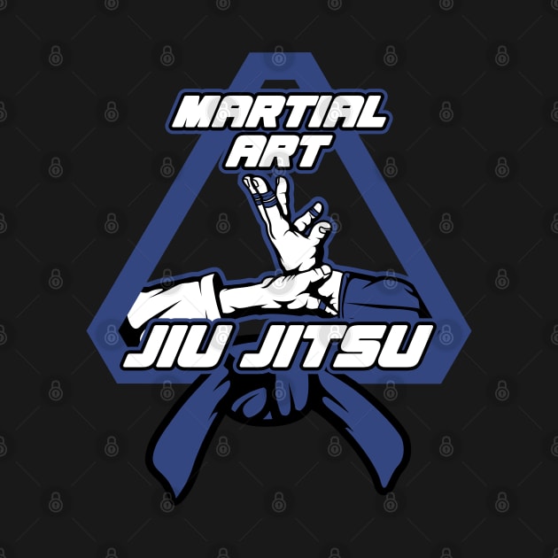 JIU JITSU MARTIAL ART POSTER by beanbeardy