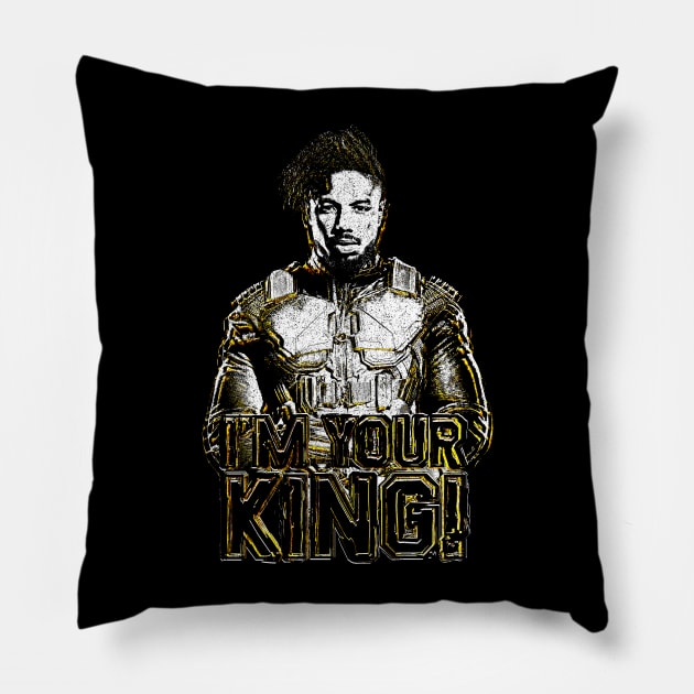 I'm Your King Pillow by huckblade