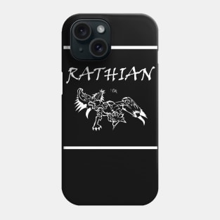 White Rathian Stile Phone Case