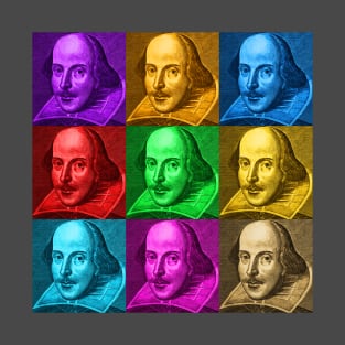 Shakespeare Pop Art T-Shirt