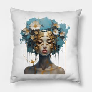 Dreamy girl Pillow