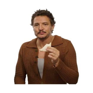 Pedro Pascal eating a sandwich T-Shirt