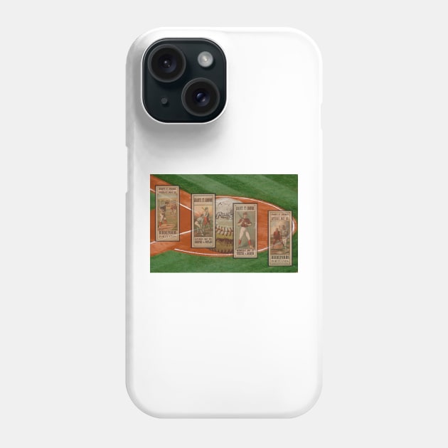 Old Time Baseball Phone Case by JimDeFazioPhotography