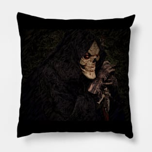 Grim Reaper Death God Pillow